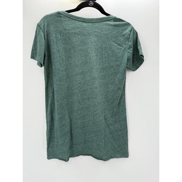 IndyCar Womens T Shirt Size M Green Script Indianapolis Motor Speedway New - Picture 7 of 7